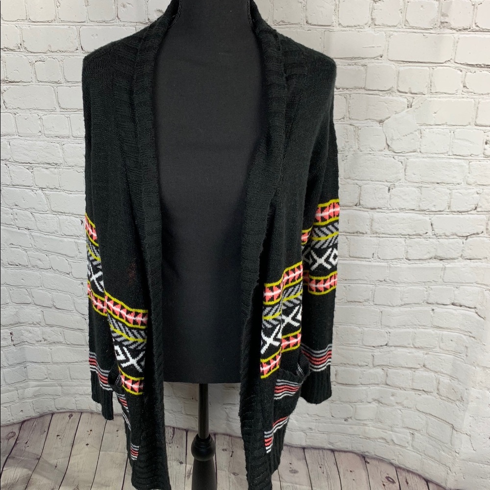 Empire Aztec print sweater